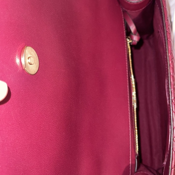 Tory Burch Fleming convertible shoulder bag imperial garnet - Picture 10 of 10